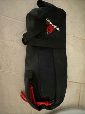 Cannondale black biking cycling bag 12” L 5” T